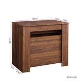 Multifunctional extendable console table W331106545