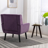 Modern Soft Velvet Material Ergonomics Accent Chair Living Room Chair Bedroom Chair Home Chair With W676P313949