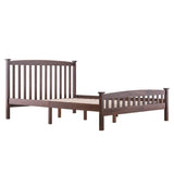 PWB-044 Cap Vertical Strip Bed Walnut Queen 90051008