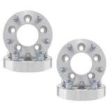 ZNTS 2pcs Professional Hub Centric Wheel Adapters Silver 38434726