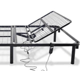 Black Head Up Only Queen Adjustable Bed Base B047P296287