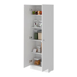 ZNTS Virginia Double Door Storage Cabinet, Five Shelves B128P148833