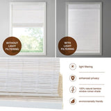 Bamboo Light Filtering Roman Shade 64"L B035129670