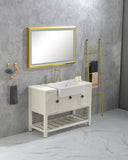 42 in. W x24 in. H Oversized Rectangular Framed LED Mirror Anti-Fog Dimmable Wall Mount Bathroom W928P178372