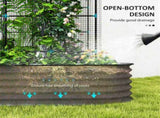 Garden Bed Galvanized Planter 67402593