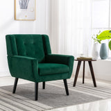 Modern Soft Velvet Material Ergonomics Accent Chair Living Room Chair Bedroom Chair Home Chair With W67639359