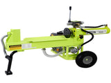 Log Splitter Portable 20 Ton Auto Return Ram System 7HP Engine Horizontal Full Beam Steel Wedge W465P183326