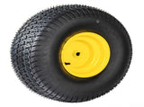 Set of 2 20x8.00-8 Lawn Mower Tires and Wheel Assembly, 4-Ply Tubeless Turf Tread Heavy Duty, 3.5" W1364P445940