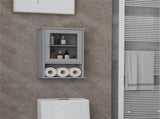 MDF Bathroom locker Gray 24857017