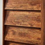 4 Drawer Double Dresser Features Vintage-style and Bevel Design W578132027