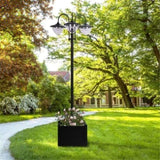 ZNTS 3-head Solar Lamp/Street Light /Outdoor Ready LED Lighting -AS （Prohibited by 04504598