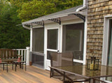 HT-300 x 100 Household Application Door & Window Rain Cover Eaves Brown Board & 04553002