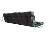 Outdoor Swing Cushions 55 Inch, Waterproof 4" Thick Porch Swing Cushion Replacement with Backrest 67189054