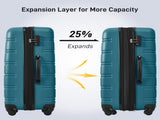Hardshell Luggage Sets 4 pcs Bag Spinner Suitcase with TSA Lock Lightweight-16"20"24"28" PP310249AAF