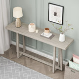 59.84'' Console Table, Stylish Rectangular Entryway Table, Out Console Table for Patio, Sturdy W757P246399