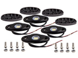 White 4pcs LED Rock Lights For Jeep Offroad Boat Truck UTV ATV Underbody Light 58603515