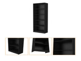 Black 5-Shelf Bookcase B062P175149