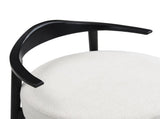 Upholstered Accent Chair, Modern Living Room Chairs, Reading Armchair for Sunroom Bedroom, Beige, N779P264850B