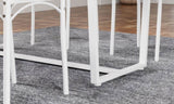 Four-piece set table and chair with backrest, industrial style, solid structure W578P333497