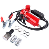 ZNTS Fuel Transfer Pump 12V 8GPM 100W 30l/Min for Most Fuel Gasoline Diesel Biodiesel 70193572