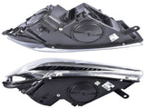 2PCS Front Left & Right HID/Xenon Headlights with AFS Fit for 2014-2018 BMW X5 F15 F85 63117317109 78076018