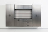 Astro Series 32 in. W x 16 in. H x 16 in. D Metal Wall Storage Cabinet B040P285917