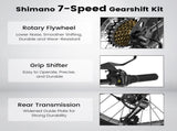 S20109 Kids' Bike 20 Inch Wheels Fat Tire Bike, 4" Wide Fat Tire Snow Mountain Bike Ages 8-12 Year W2563P156283