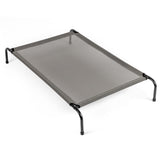 ZNTS 50"D x 31"W x 8"H Dog Bed Gray 69550777