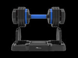 ZNTS Adjustable Dumbbell - 55lb Single Dumbbell with Anti-Slip, Fast Adjust Weight by Turning 54473935