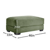 28 Ottoman Corduroy- Green W714P312671
