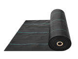 4 x 300 ft Barrier Landscape Material, 3.2 oz Woven Geotextile Fabric Beneath Gravel, Garden 28527250