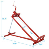 Easy Lawn Mower Lift for Riding Tractors , 800 Lbs Capacity Lawn Tractor Lifter, Ride-on Mower, W46566976