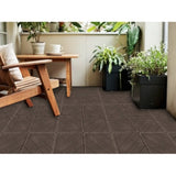 Plastic Composite Deck Tiles Set of 35pcs, Composite Decking Resist Rust, Water, Weather, Easy to 64708895