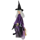 3ft Witch Halloween Hanging Decoration 74702256