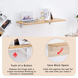 Laundry Room Folding Table Wall Mounted Folding Table for Small Spaces,Fold Down W3226P278935