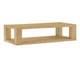 Modern Design 48 Inch Rectangular Coffee Table,2-Tier MDF Rectangle Coffee Table for Living W2582P344069