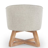 Swivel with cross-shaped wooden base,Lounge with solid wood legs, 360&degfreely Swivel W2186P166256