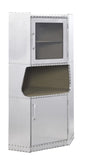 Aluminum 2-Door Cabinet with 1 Shelf B062P209181