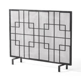 FIRE SCREEN 65178.00BLKSILV