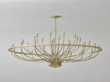 36-Light Gold Chandelier Industrial Iron Candle Chandelier Modern Suspended Farmhouse Chandeliers W5008P464950