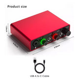 Gen USB Audio Interface with USB-C&Phantom Power 90080102