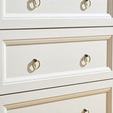 Farmhouse 5 Drawers Dresser Chests for Bedroom, Wood Rustic Tall Chest of Drawers, Dressers 75296143