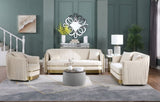 Round Ottoman Set with Storage, 2 in 1 combination, Round Coffee Table, Square Foot Rest W142065119