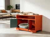 Wooden Cat Box Cabinet 53064301