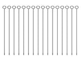 Dog Playpen 40 Inch, 16 Panels Heavy Duty Metal Pet Exercise Pen Indoor Outdoor Fence Panels W2887P314281