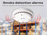 Smoke Alarm Detector Home Fire Safety Sensor Alert Battery Included 97804800