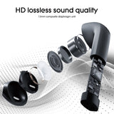 X-BOAT Wireless Earbuds 35H Playback BT5.3 ENC Noise Cancelling 13mm Driver IF Award Metal Case 12214815