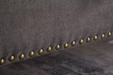 59" Bed Bench with Storage Grey Fabric W1097124942