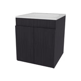 Wengue Bathroom Vanity with two Doors B062P355536