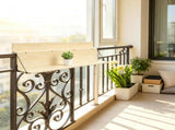 Hanging Balcony Table Foldable Railing Bar, Fits up to 3.9 Inches, Space-Saving 18723206